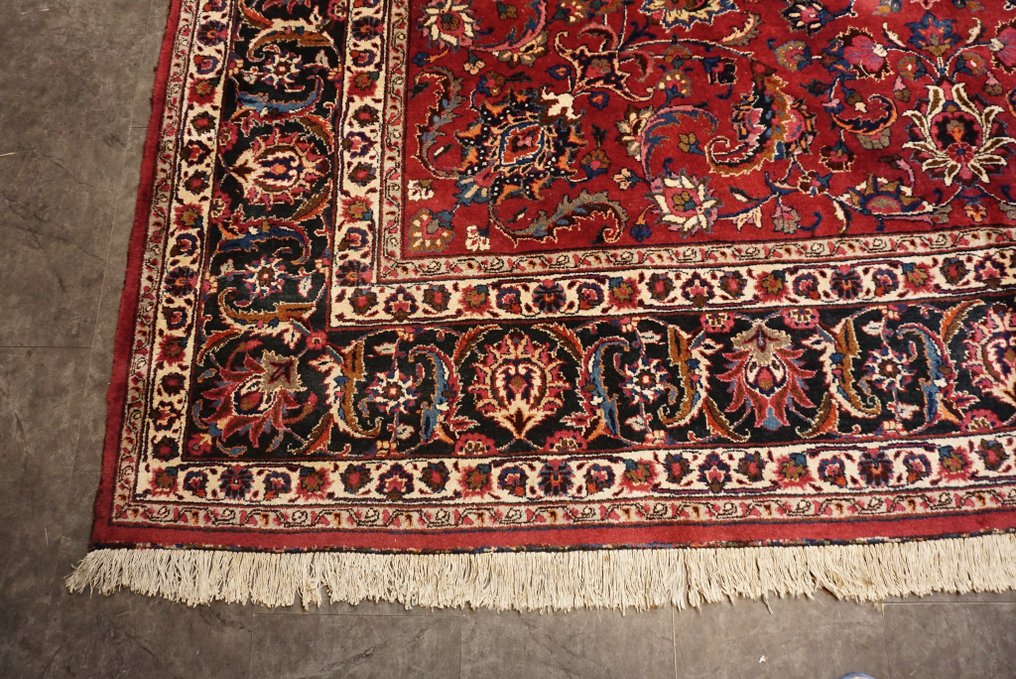 Meschäd Irã Mestre Tecelagem Assinatura - Carpete - 393 cm - 300 cm #3.2
