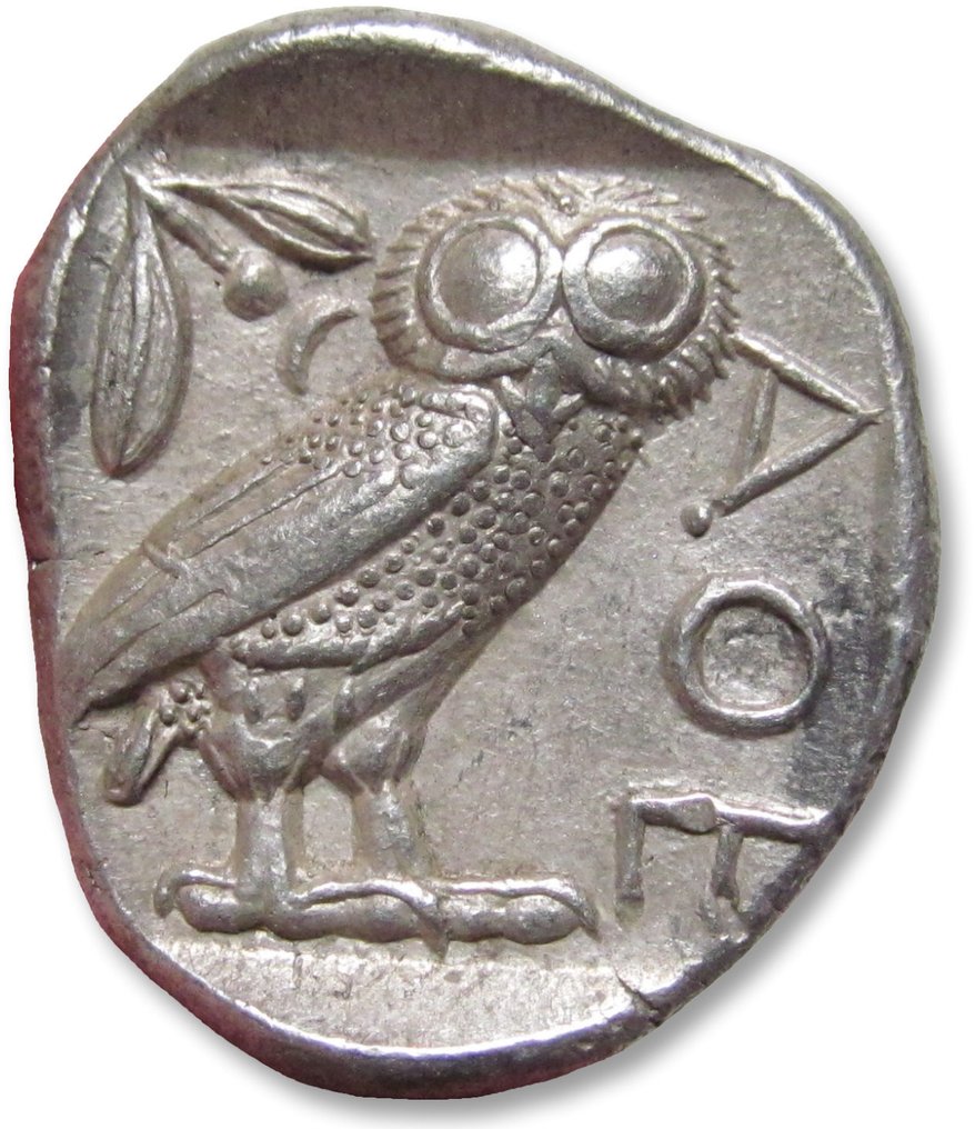 Attica, Athens. Tetradrachm 454-404 B.C. - beautiful high quality example of this iconic coin - #1.1