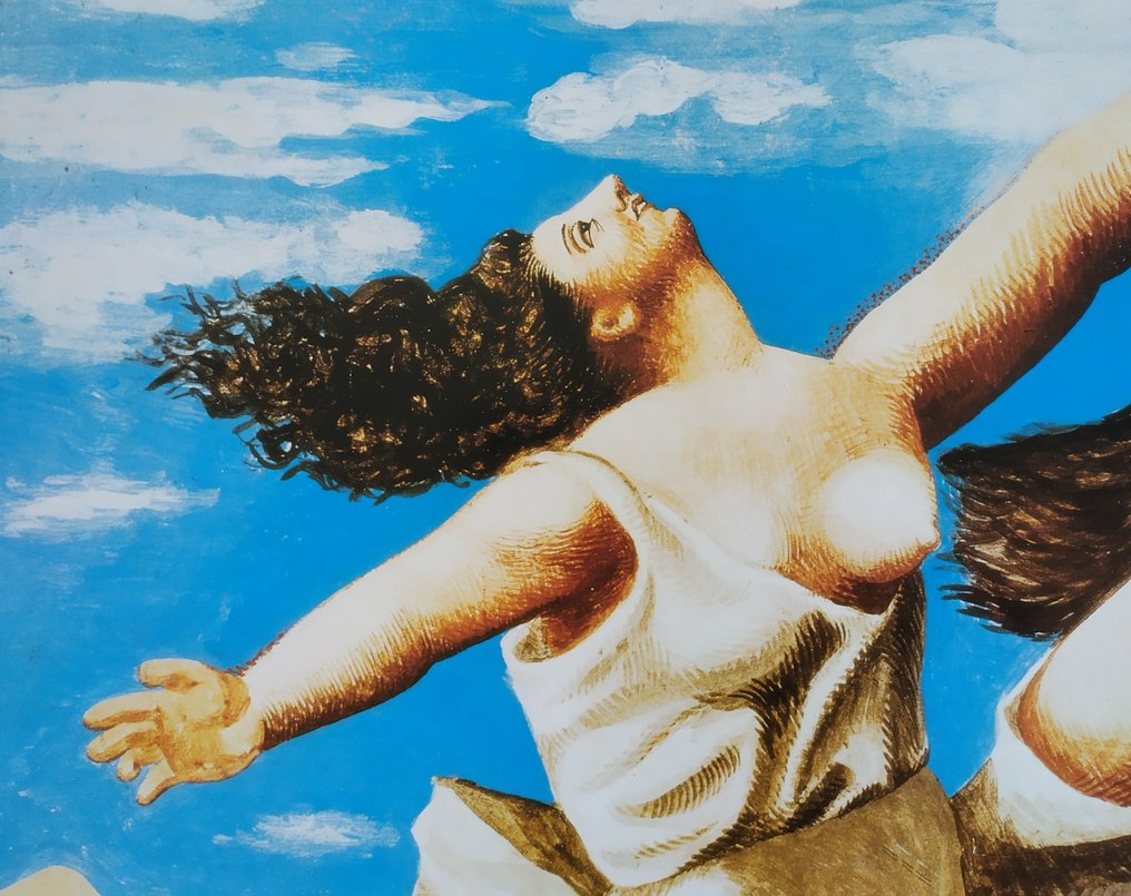 Pablo Picasso (1881-1973) (after) - "Two Women Running on the Beach, 1922" - (60x80cm) - 1999 #3.2