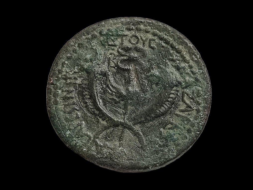Kilikien, Anazarbus. Domitian (AD 81-96). Assarion Dated CY 112 (93/4) - Very rare #3.1