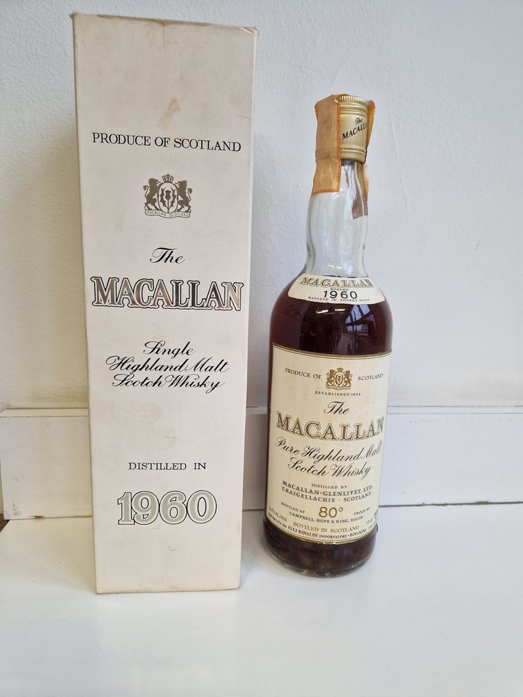 Macallan 1960 - Campbell, Hope & King - Original bottling  - b. 1970er Jahre - 75 cl #1.1