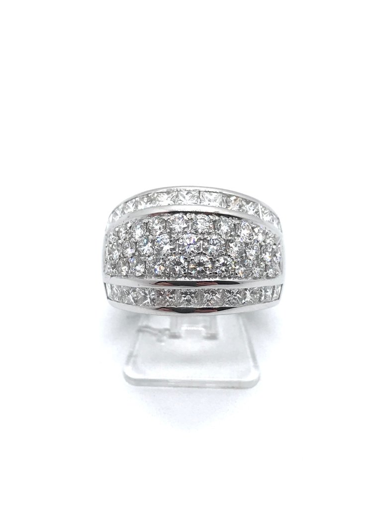 Ring Witgoud Diamant  (Natuurlijk) #1.1
