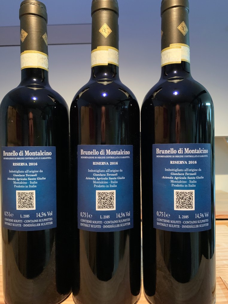 2016 Santa Giulia - Brunello di Montalcino Riserva - 3 Bottles (0.75L) #4.3