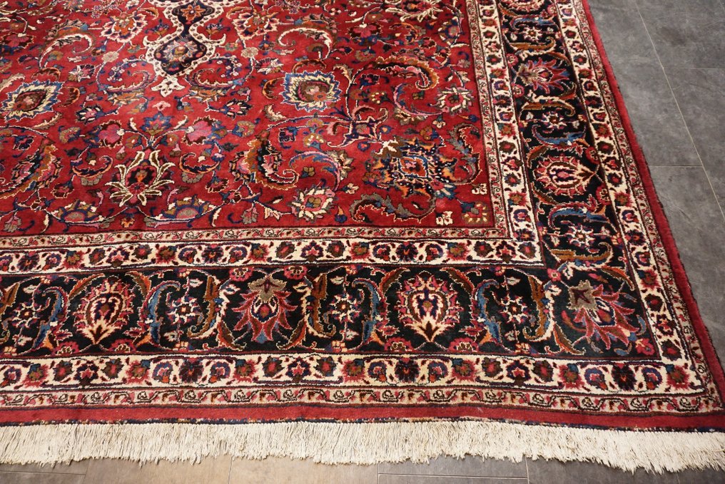 Meschäd Irã Mestre Tecelagem Assinatura - Carpete - 393 cm - 300 cm #2.3