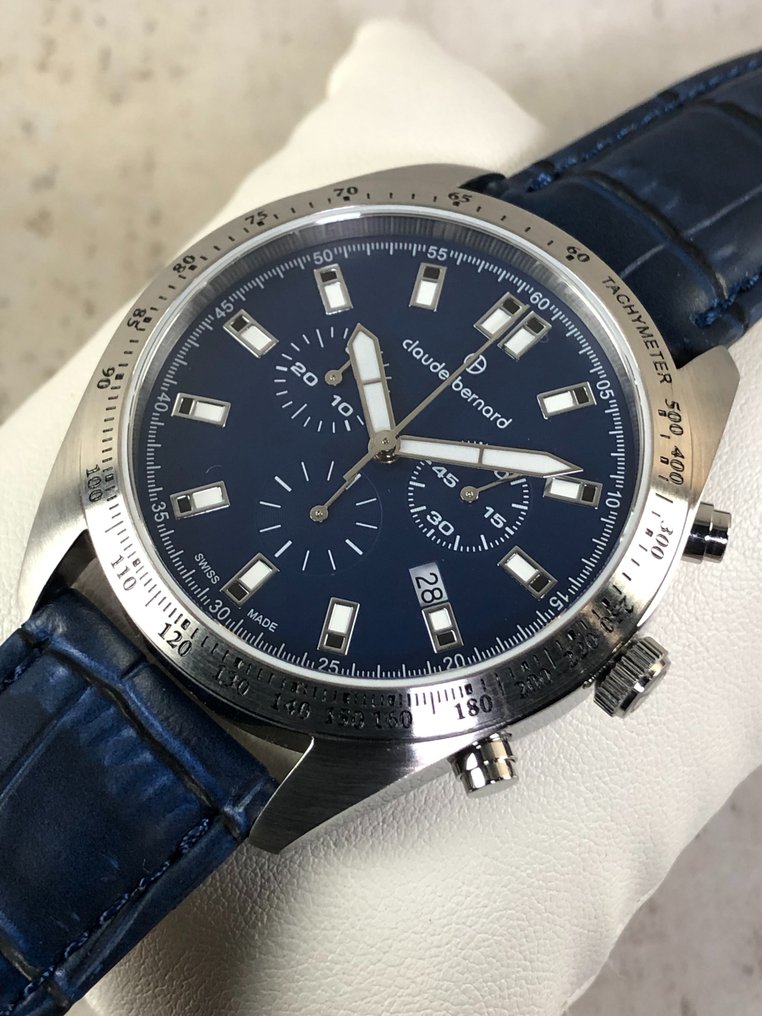 Claude Bernard - Classic ST50 Chronograph - Zonder minimumprijs - 10247-3C-BUIN - Heren - 2020+ #1.0