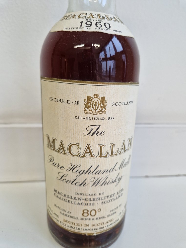 Macallan 1960 - Campbell, Hope & King - Original bottling  - b. 1970er Jahre - 75 cl #1.2