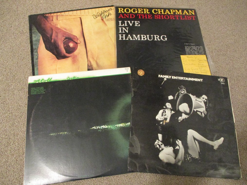 Family, Atoll, Wishbone Ash, Roger Chapman - Great Prog Rock - Titoli vari - Album LP (più oggetti) - 1969 #1.1