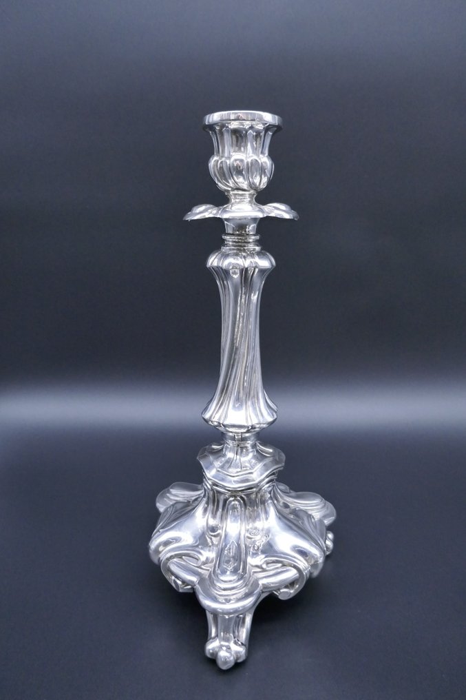 Figur - Los candelabros dl siglo XIX en plata 950.  (2) - Silber #3.1