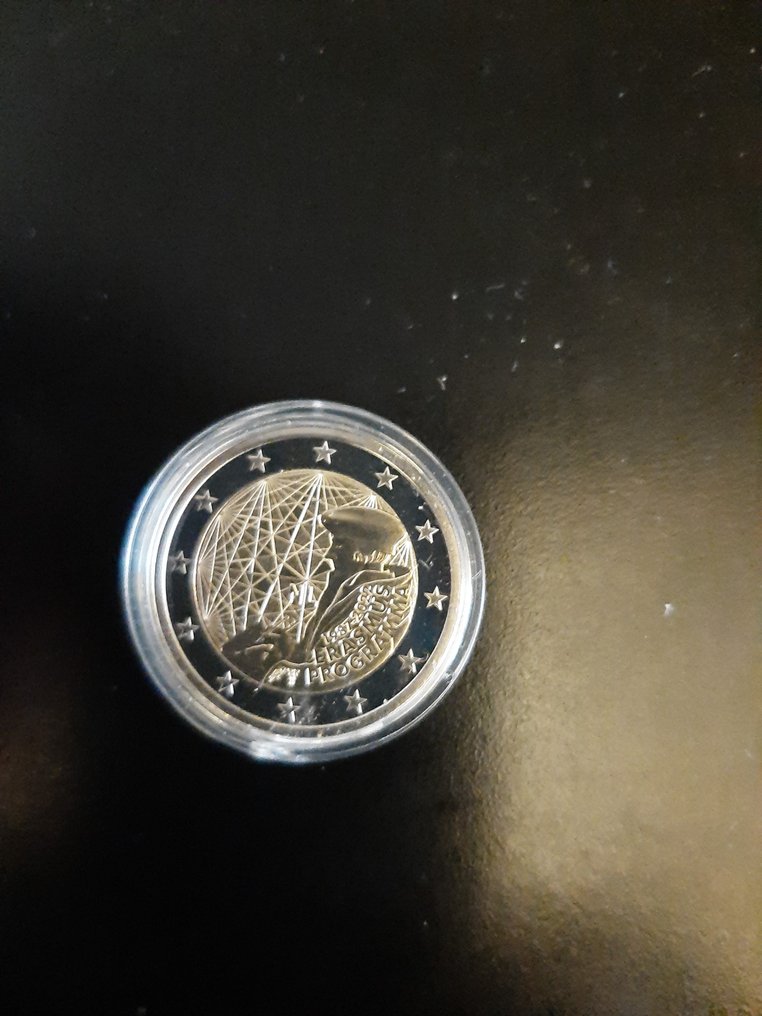 荷蘭. 2 Euro 2022 "Erasmus" Proof  (沒有保留價) #3.2