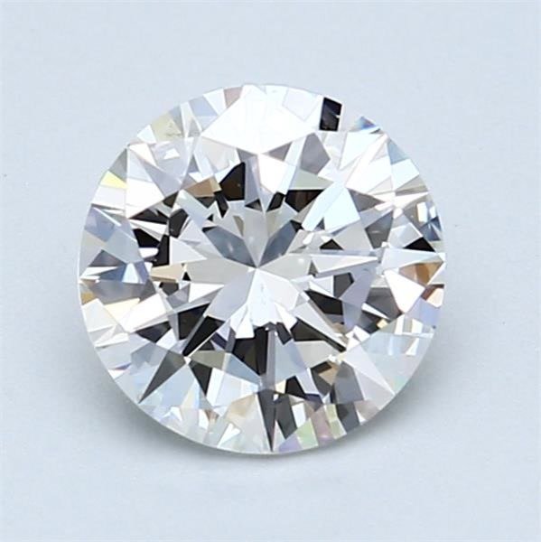 1 pcs Diamant  (Naturelle)  - 1.29 ct - Rond - E - VS2 - Gemological Institute of America (GIA) #1.1