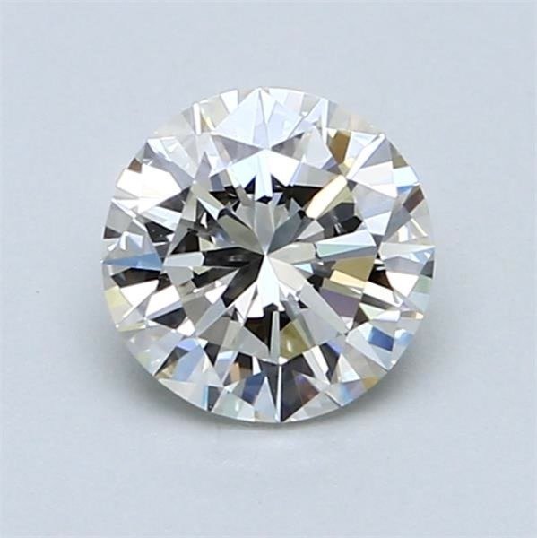 1 pcs 鑽石 - 1.05 ct - 圓形 - H(次於白色的有色鑽石) - VS1 #1.1