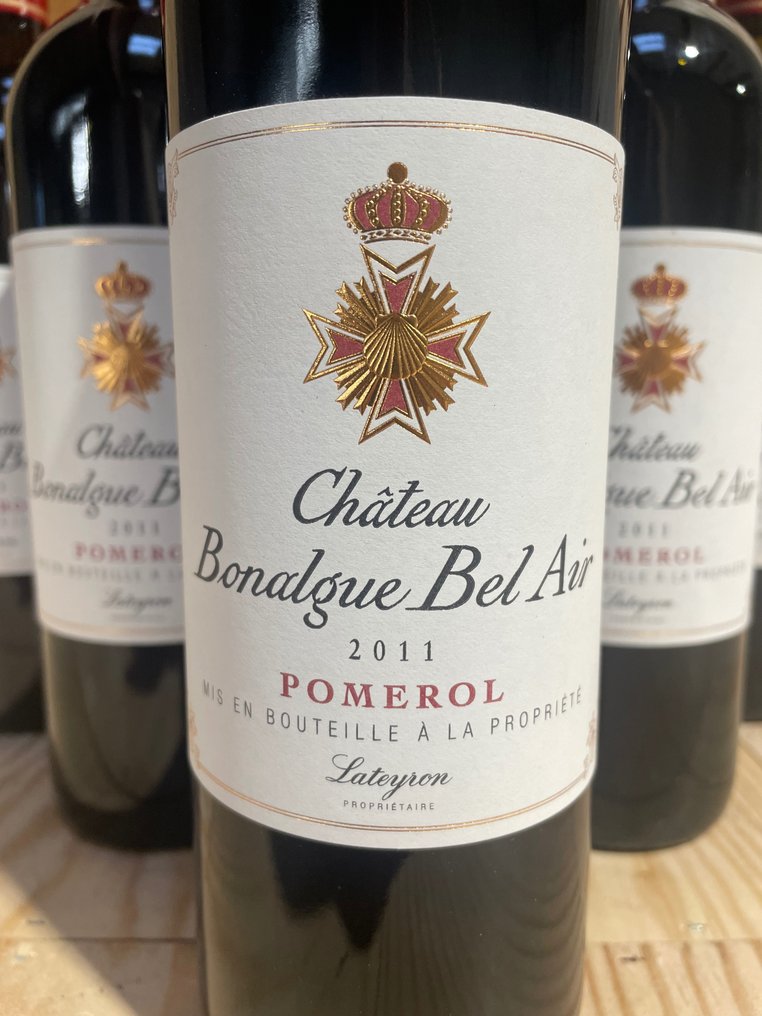 2011 Château Bonalgue Bel Air - 波美侯 - 6 Bottles (0.75L) #3.2