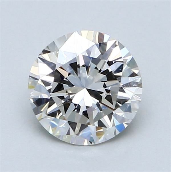 1 pcs Diamante  (Natural)  - 1.27 ct - Redondo - F - SI1 - Gemological Institute of America (GIA) #1.2