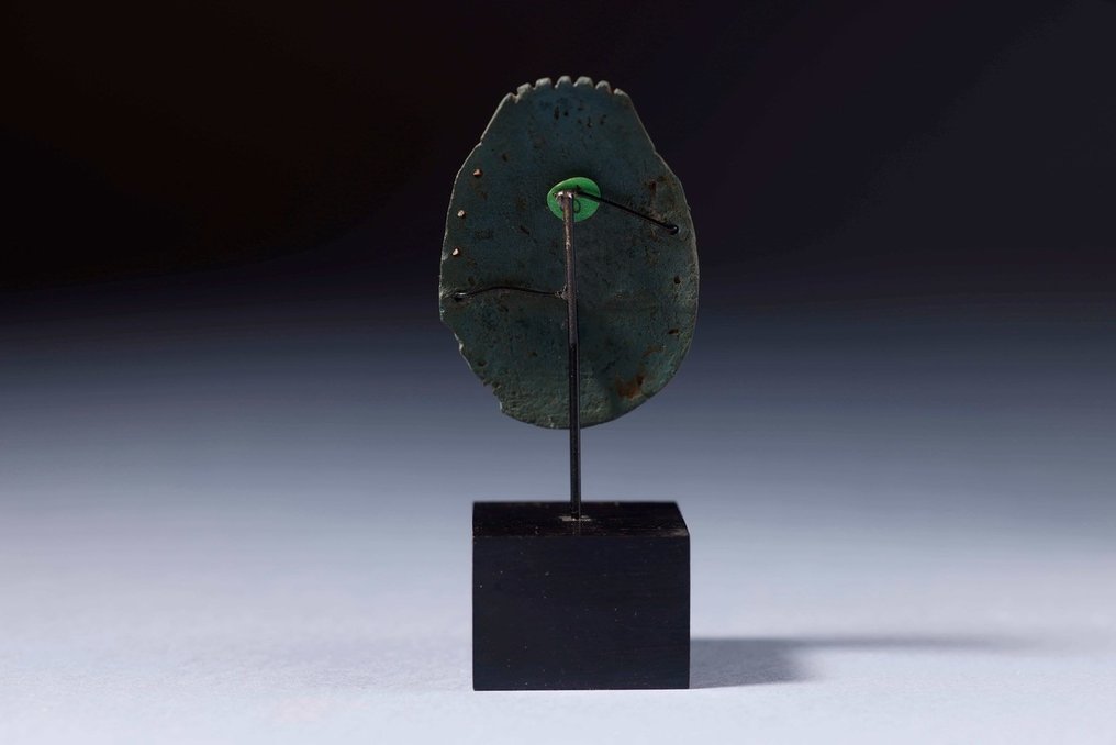 Forntida Egypten Egyptisk hjärta skarabé amulett - 7 cm #2.1