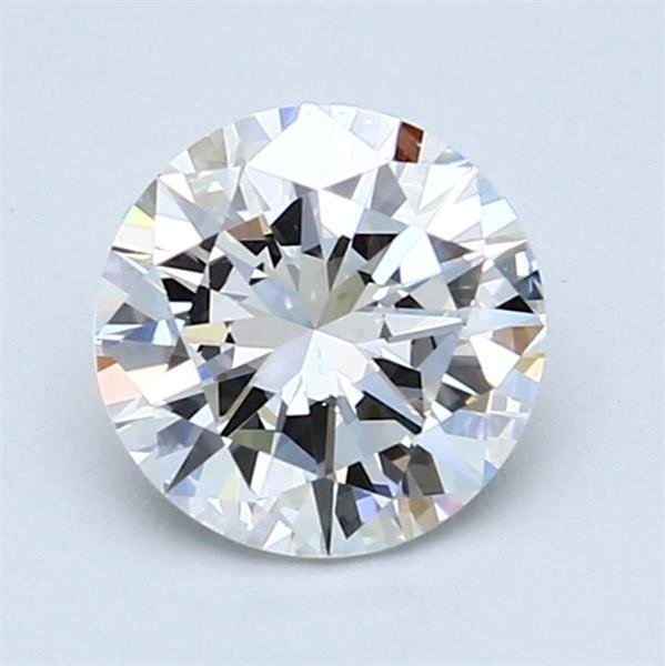 1 pcs Diamant  (Naturelle)  - 1.29 ct - Rond - E - VS2 - Gemological Institute of America (GIA) #1.2