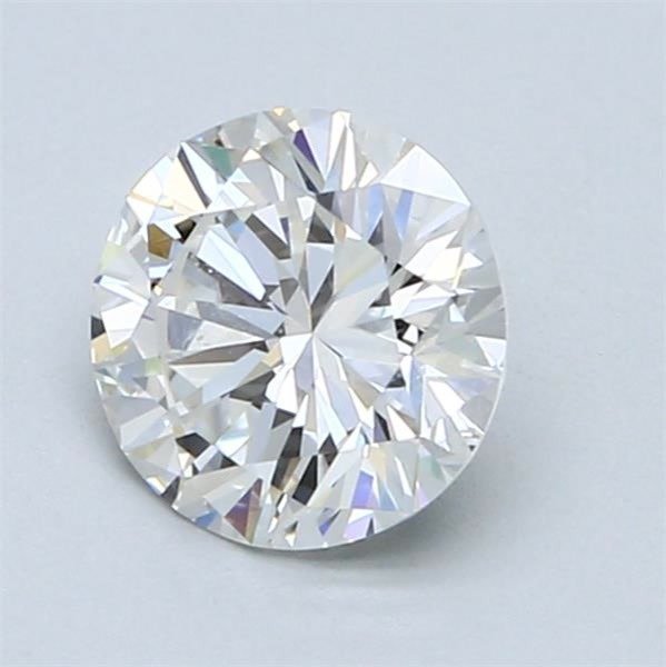 1 pcs Diamant  (Natürlich)  - 1.27 ct - Rund - F - SI1 - Gemological Institute of America (GIA) #3.1