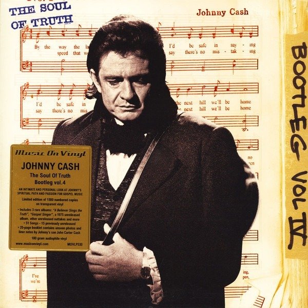 Johnny Cash - Bootleg 4: The Soul of Truth - 3xLP Album (triple album) - 180 gram - 2020 #1.0