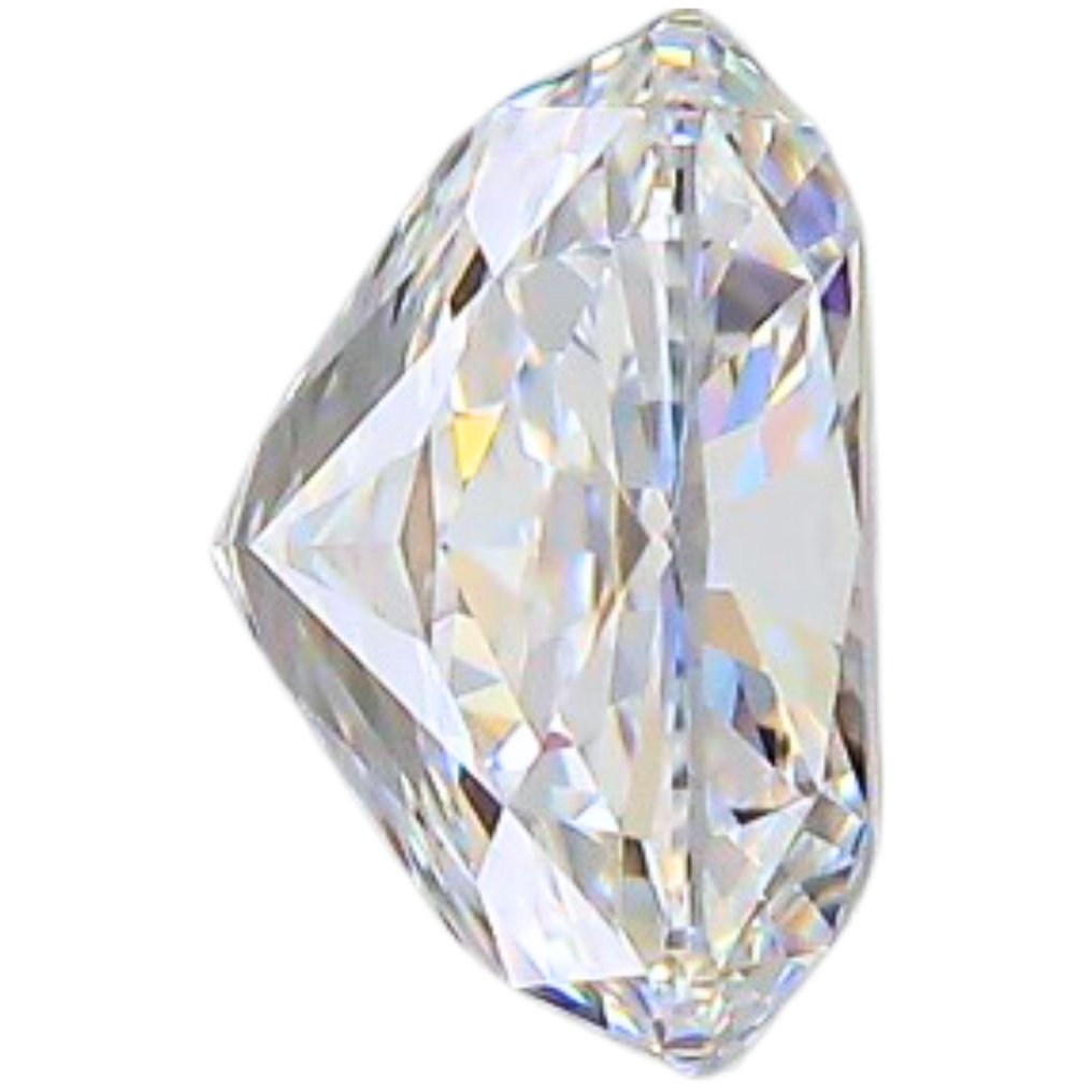 2 pcs Diamant  (Natural)  - 1.40 ct - Kudd - D (färglös) - VVS1 - International Gemological Institute (IGI) - Idealiskt klipppar #3.2