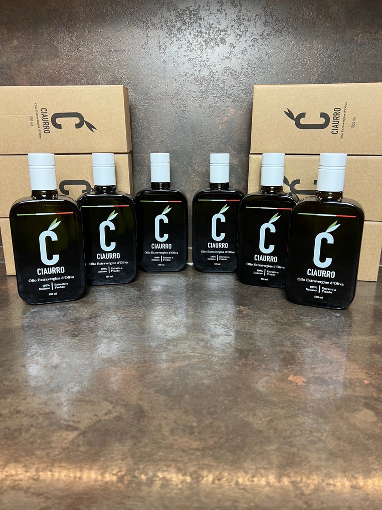 Ciaurro Az. Agricola Giacoia - Extra virgin olive oil - 6 - 500ml #4.3