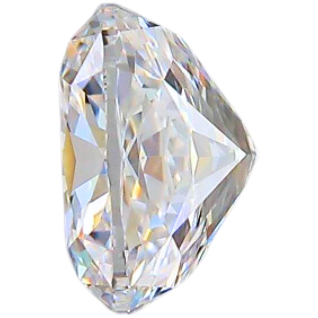 2 pcs Diamant - 1.40 ct - Kudd, ----Par med perfekta kuddar--- - D (färglös) - VVS1 #3.1
