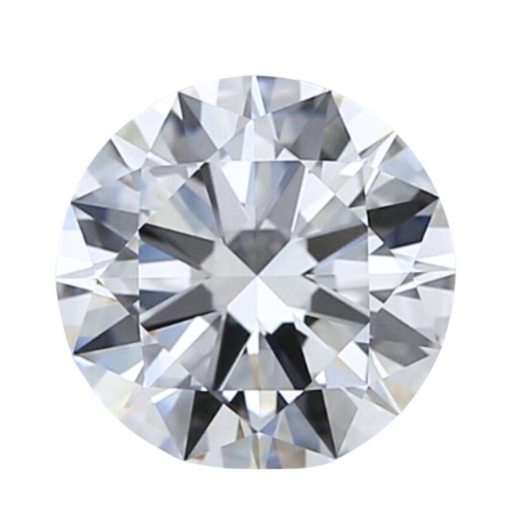 1 pcs Diamant - 1.01 ct - Rund - G - VVS2 #1.1