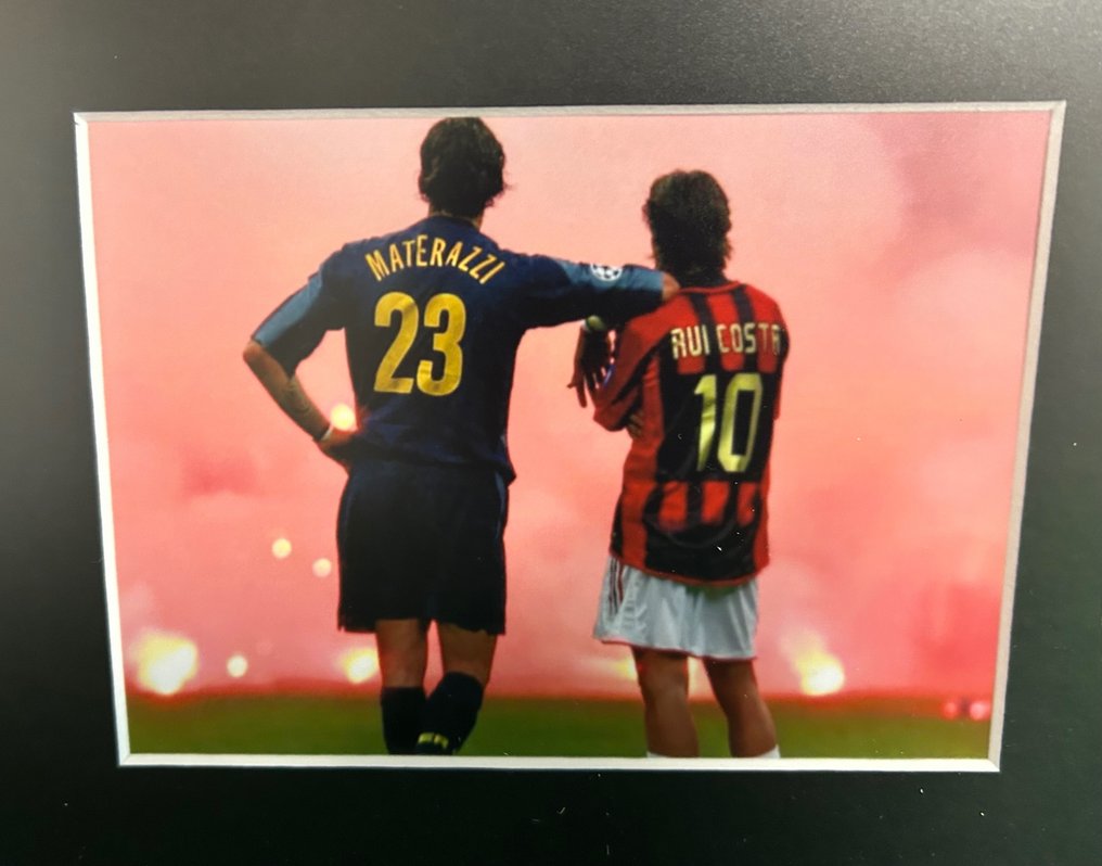 Inter - 意大利足球联盟 - Materazzi - 足球衫 #4.3