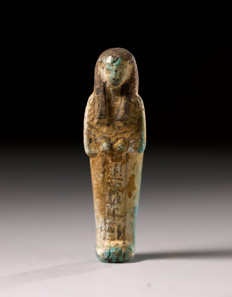 Forntida Egypten Fajans Ushabti - 11 cm #1.1
