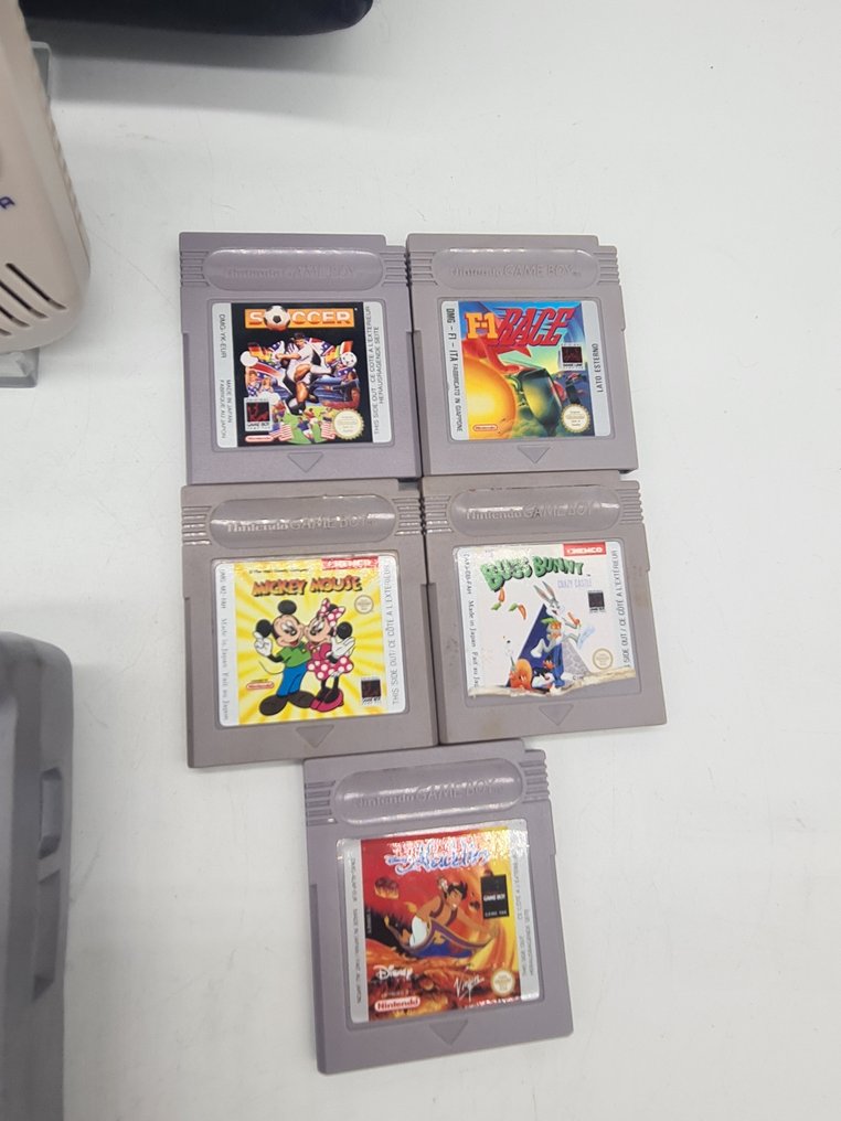 Nintendo - Gameboy Classic - DMG-01 - 1989 - Carrier Case - Konix Classic Grip - Console de jeux vidéo + jeux #1.0