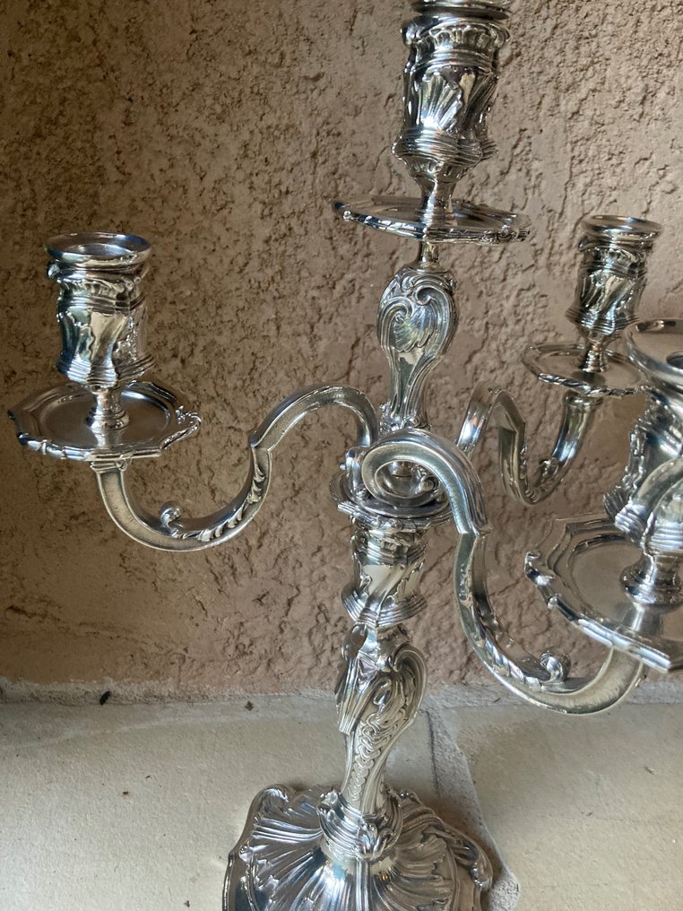 Christofle - Candelabro Marly (2) - placcato argento #2.2