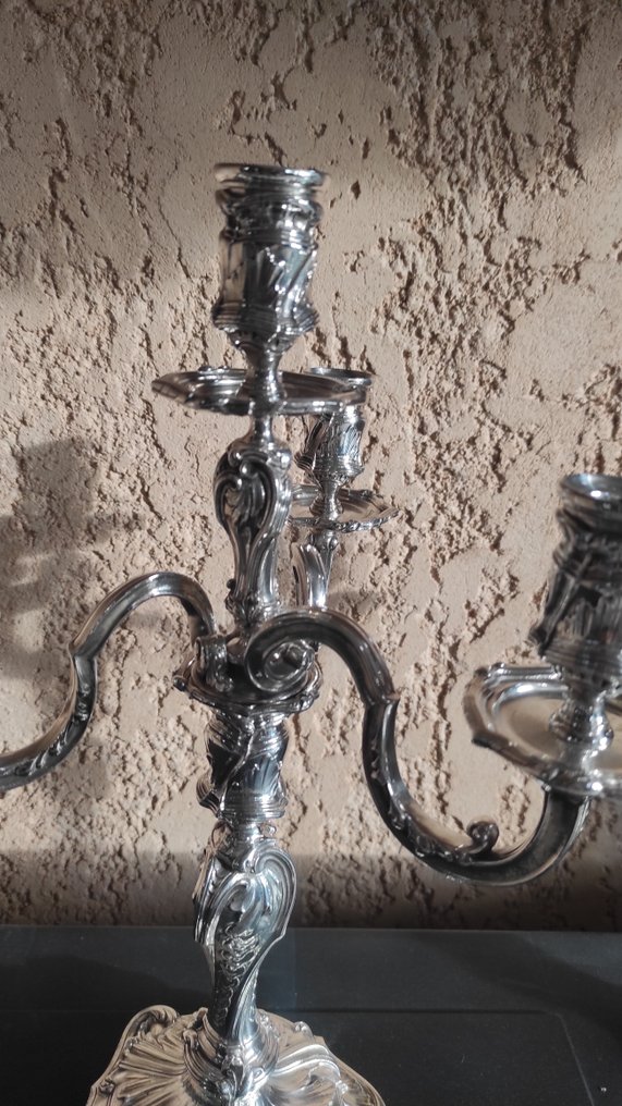Christofle - Candelabro Marly (2) - placcato argento #2.1