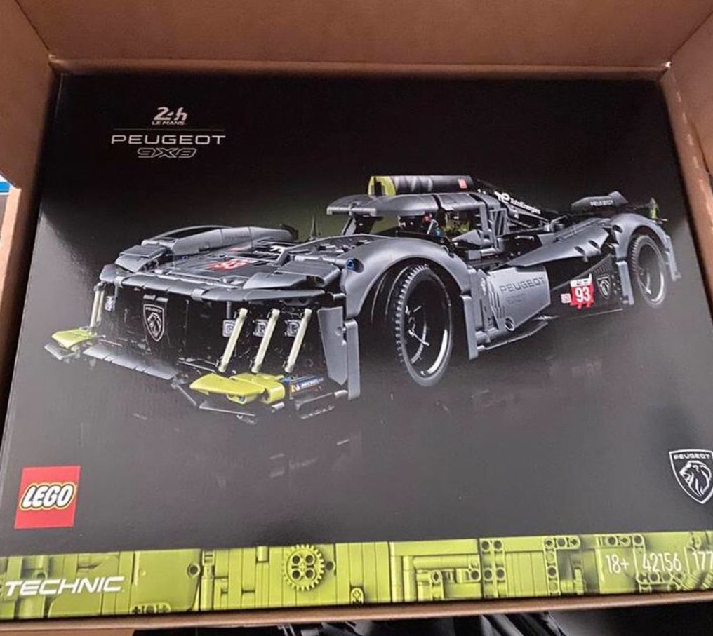 Lego - Technic - 42156 - Peugeot 9X8 24H Le Mans Hybrid Hypercar - 2020+ #1.1