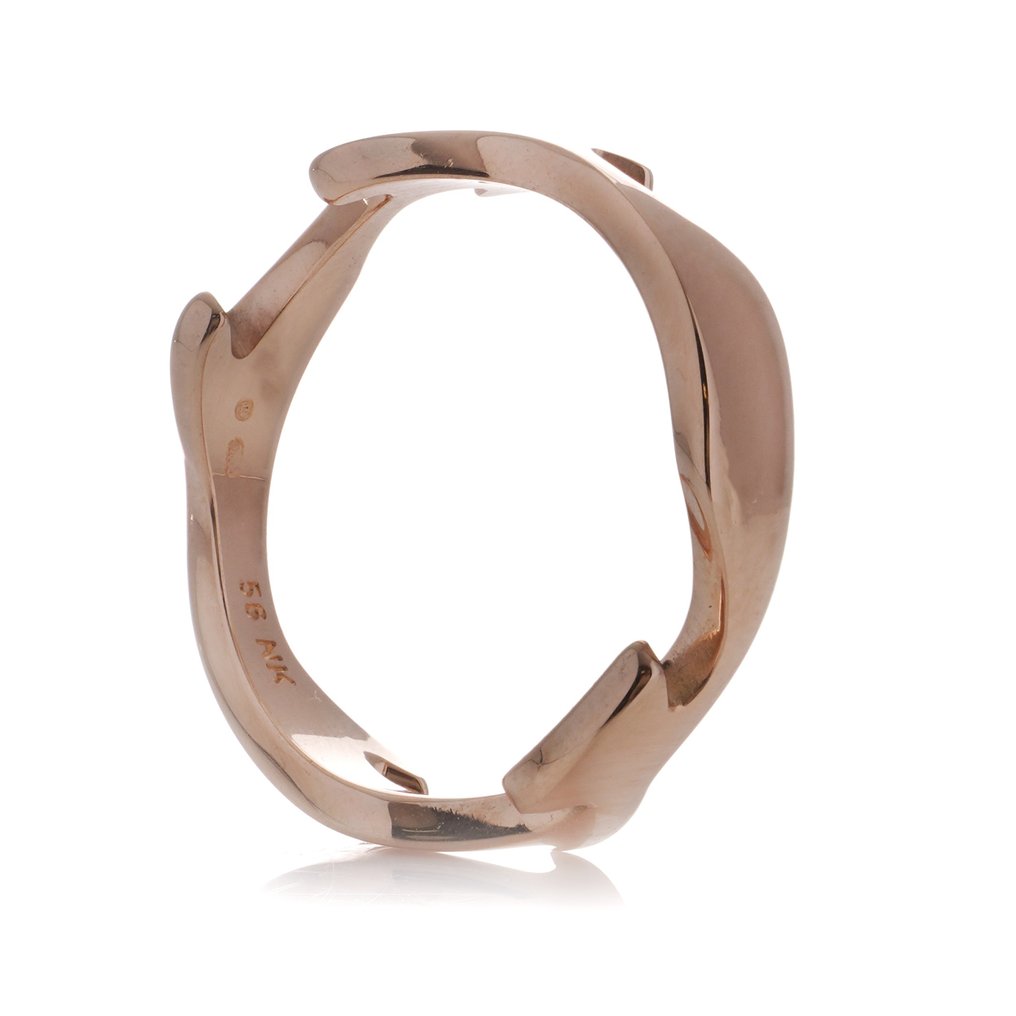 Georg Jensen Fusion band - Anel Ouro rosa  #2.1