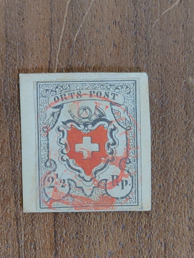Sveits 1850 - Federal orts poststempler, SBK 13| - SBK 13I #1.1
