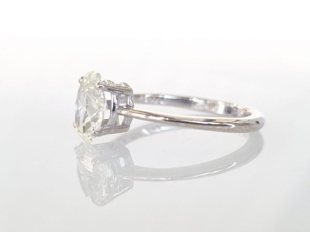 Verlovingsring Witgoud Diamant #2.2