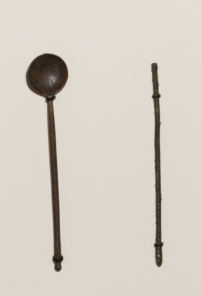 古罗马 黄铜色 医疗器械。公元一世纪至三世纪。高度 6-17.5 厘米。 #3.2