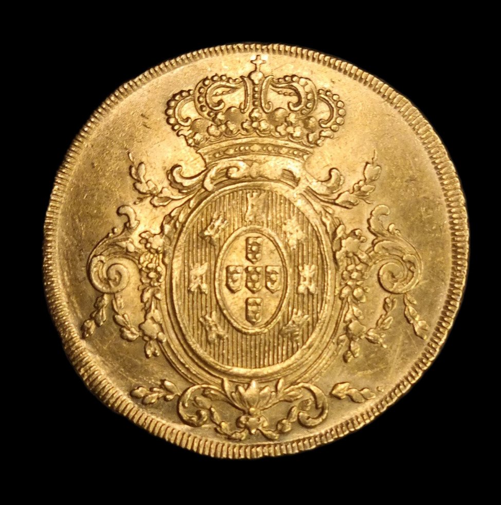 Portugal. D. João Príncipe Regente (1799-1816). Peça (6.400 Reis) 1807 - Lisboa - Rara #1.2