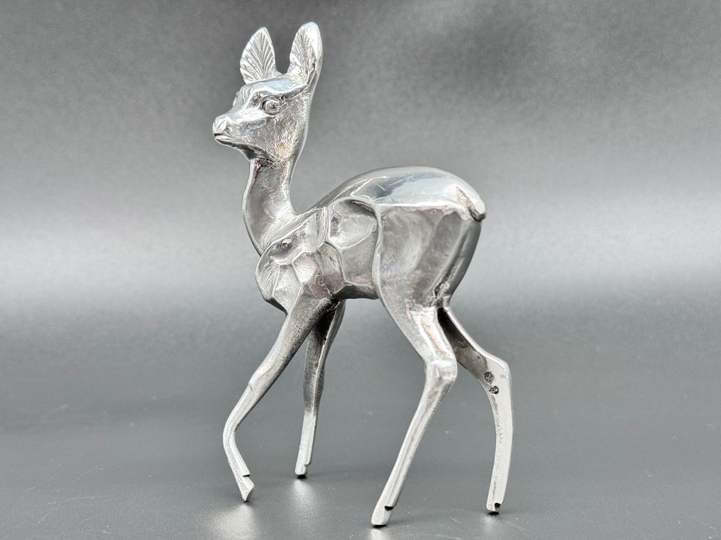 Estatueta miniatura - Figura en miniatura de plata 915. - Prata #2.2