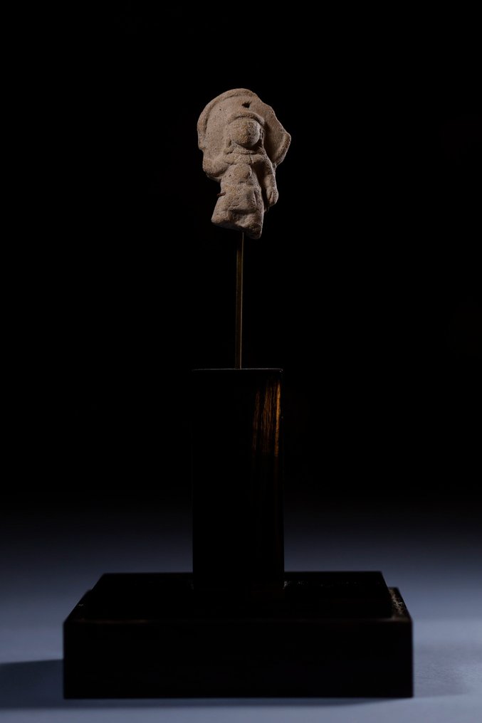 前哥伦比亚时期 Tumaco La Tolita 雕塑拥有西班牙出口许可证 - 7 cm #1.2