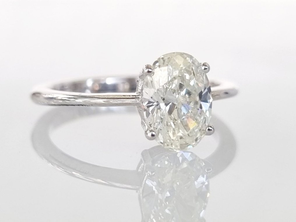 Verlovingsring Witgoud Diamant #2.1