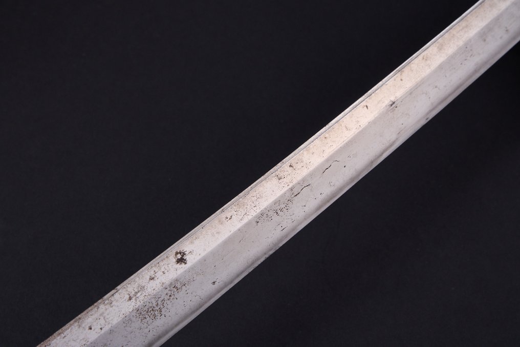 剑 - Unsigned Wakizashi Sword in Black Scabbard - 日本 - Edo Period (1600-1868) #2.2