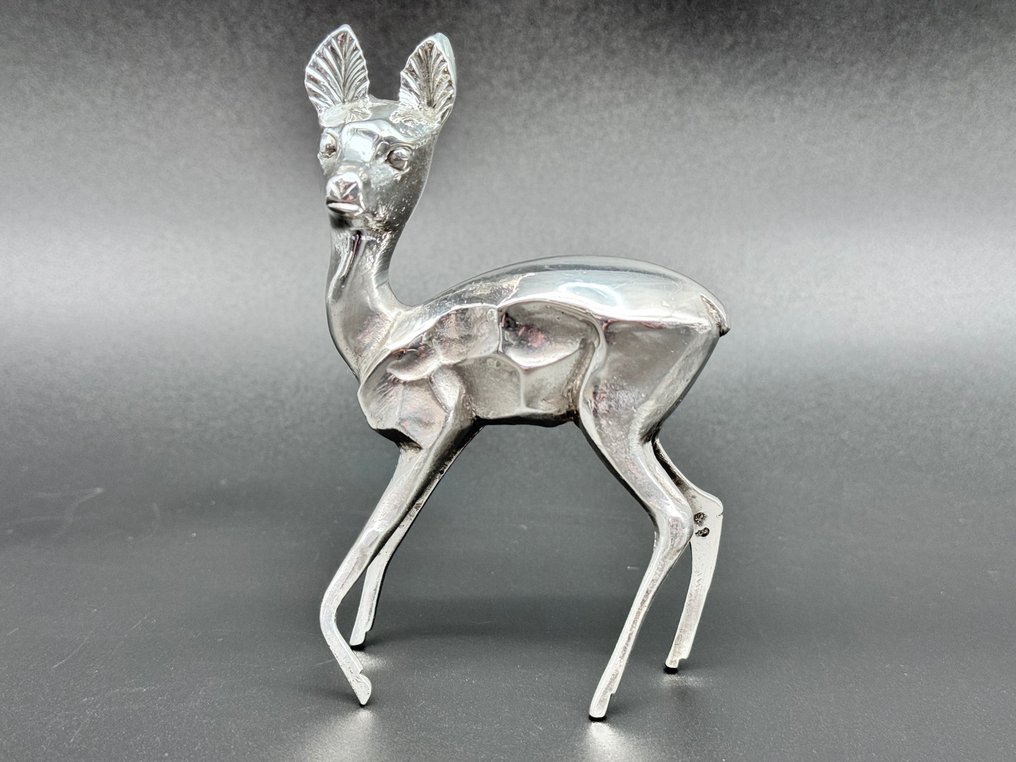 Estatueta miniatura - Figura en miniatura de plata 915. - Prata #1.1