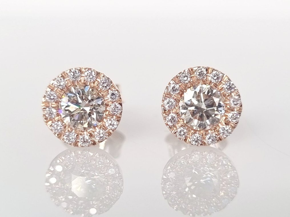 Cocktail earrings Diamond #3.2