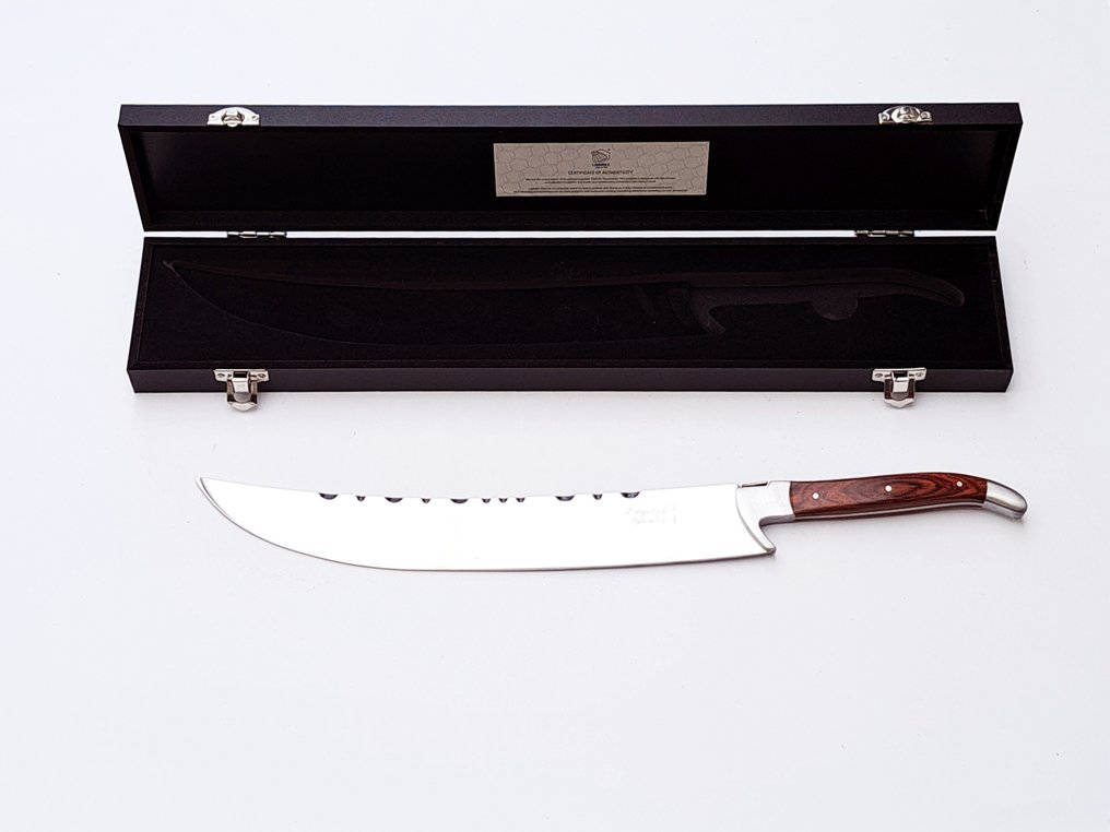 Laguiole - Champagne saber - Rose Wood - sable style - Tilbehør til dyr - Rustfrit stål #4.3
