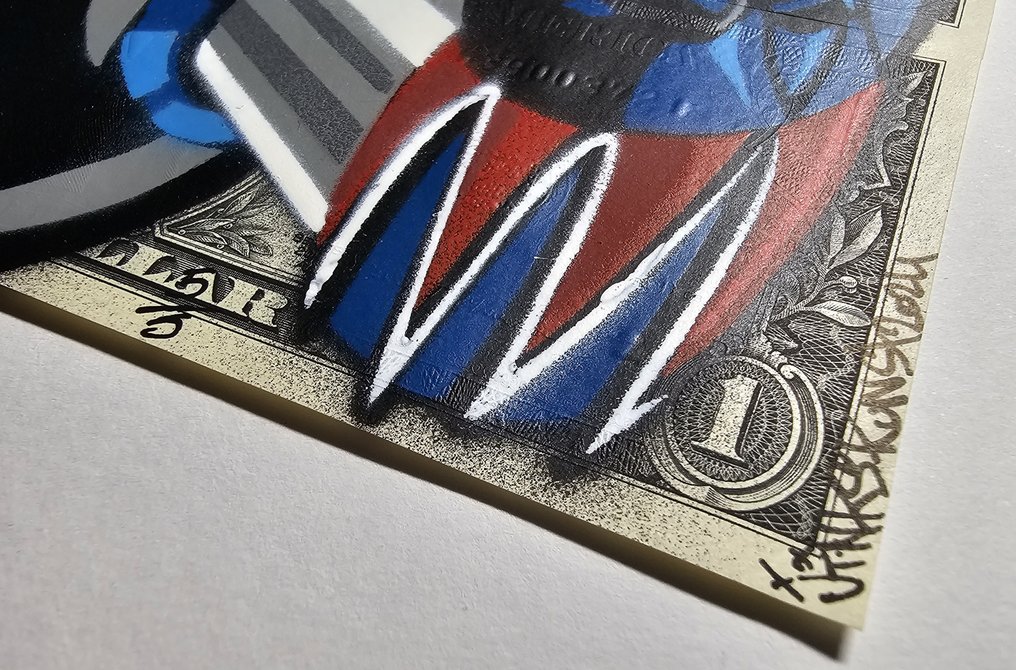 Jinks Kunst - Goldorak - Edition 2/5 (3 X 1$ US) 12 LAYERS STENCIL #2.1