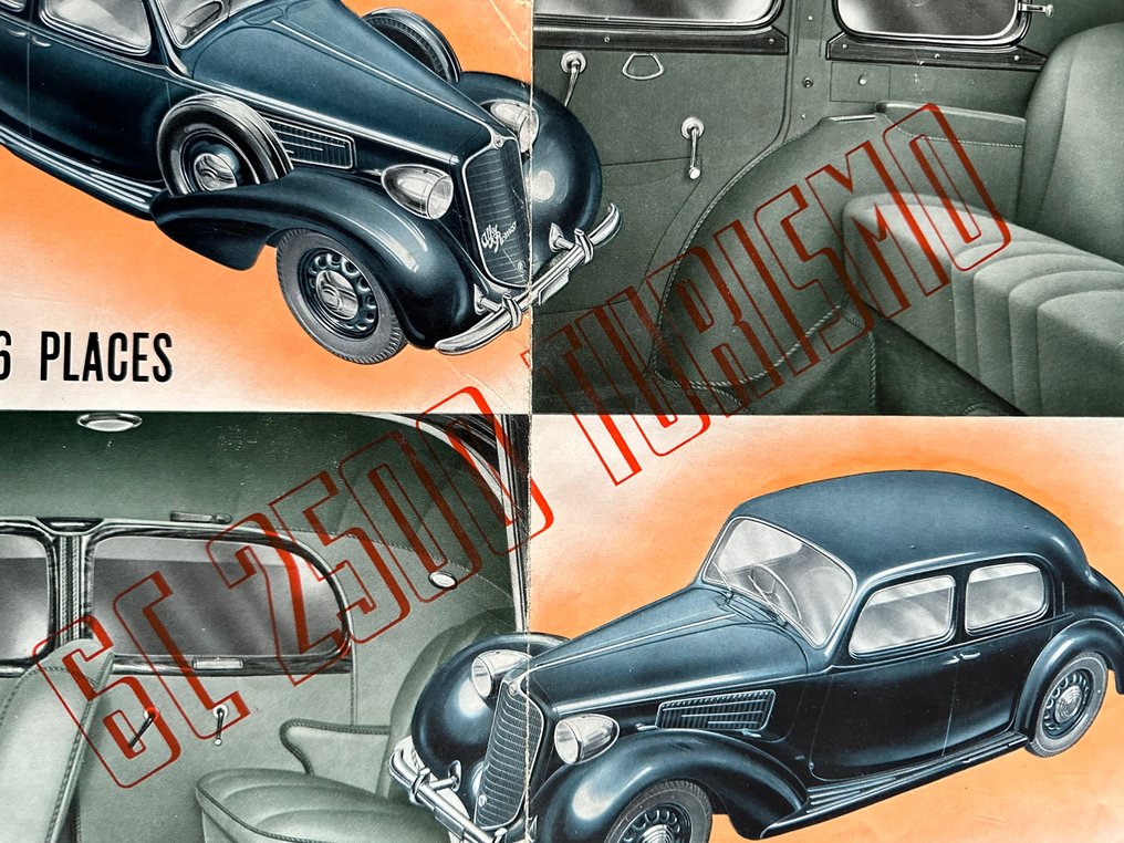 Brochure - Alfa Romeo - 6C 2500 Turismo - 1939 #3.2