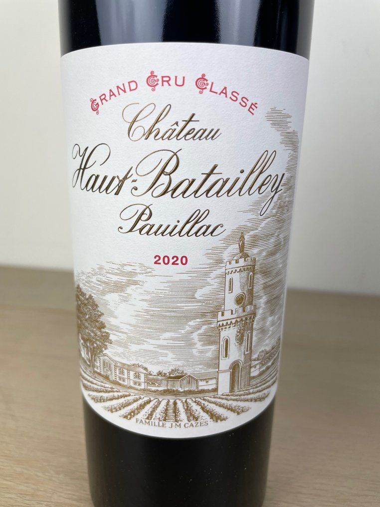 2020 Château Haut-Batailley - Bordeaux, Pauillac Grand Cru Classé - 6 Flaskor (0,75L) #2.1