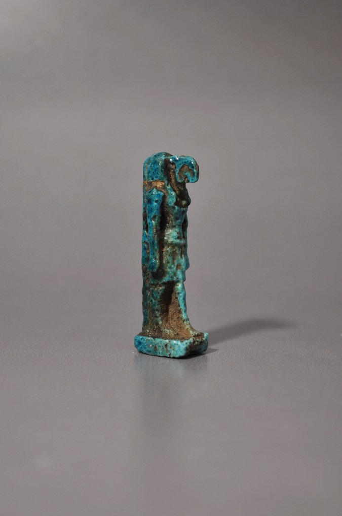 古埃及，後期 Faience Thot 护身符 - 4.7 cm #2.1