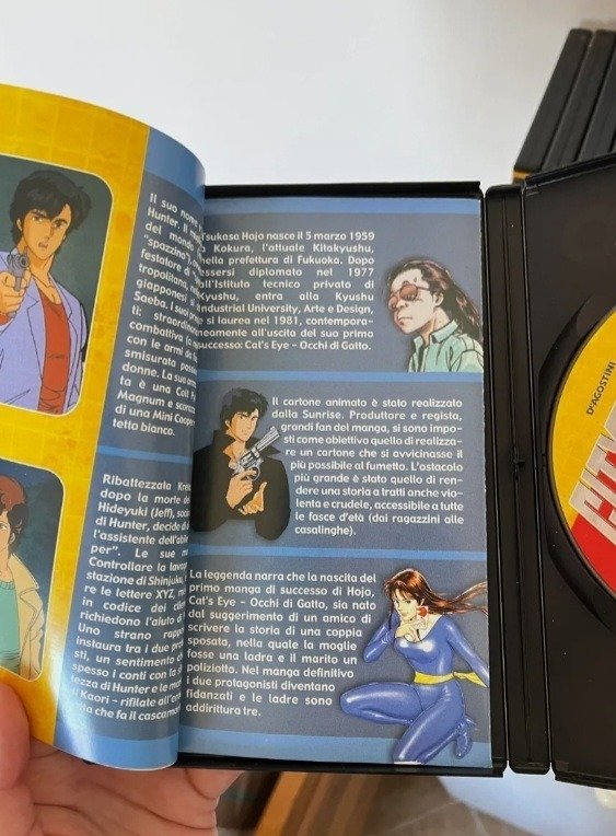 DeAgostini - City Hunter - 40 DVDs - Complete Collection - Region 2 - Italian Language - serie animata - DVD - 2001 #2.1