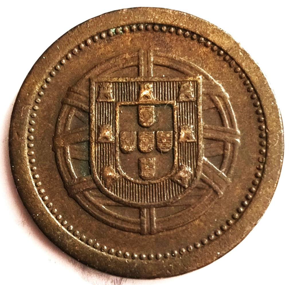 葡萄牙. Republic. 5 Centavos - 1922 - Muito Rara #1.2