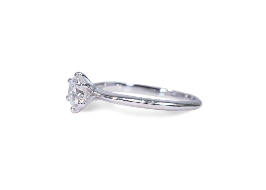 Ring Witgoud Diamant  (Natuurlijk) #2.2
